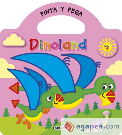 Pinta y pega - Dinoland 2