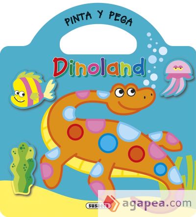 Pinta y pega - Dinoland 3