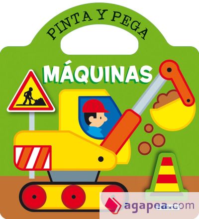 Pinta y pega. Máquinas (pinta y pega)