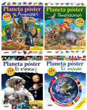 Portada de Planeta póster Dinosaurios