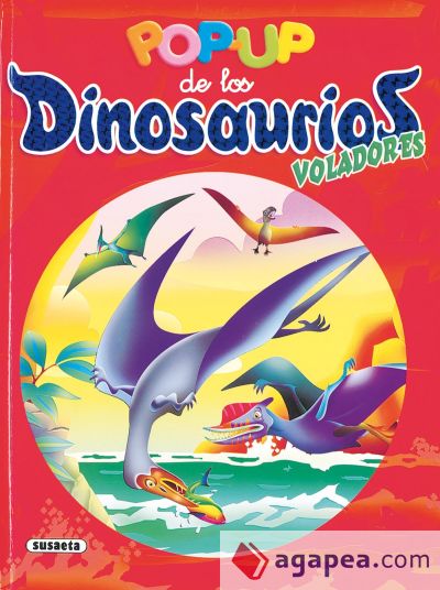 Pop up de los dinosaurios voladores