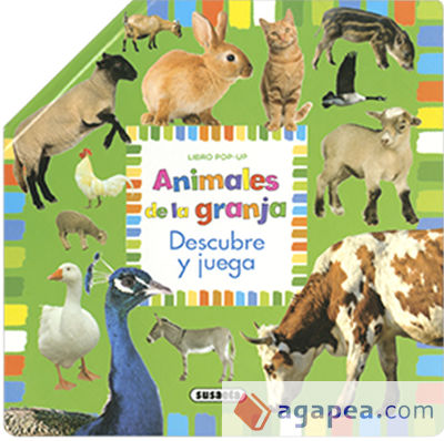 Pop-up descubre y juega. Animales de la granja