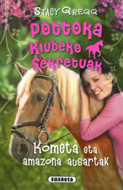 Portada de Pottoka Klubeko sekretuak. Kometa eta amazona ausartak