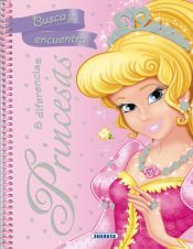 Portada de Princesas busca y encuentra 8 diferencias