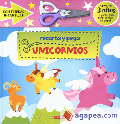 Recorta y pega unicornios