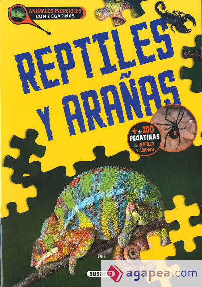 Reptiles y arañas