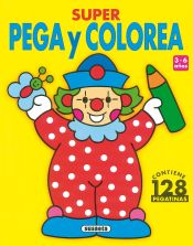 Portada de Super Pega y colorea