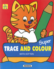 Portada de Super trace and colour with kitten