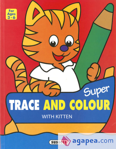 Super trace and colour with kitten