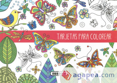 Tarjetas para colorear