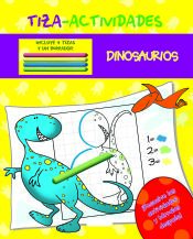 Portada de Tiza-actividades. Dinosaurios