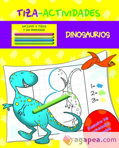 Tiza-actividades. Dinosaurios