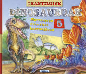 Portada de Txantiloiak dinosauroak