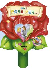 Portada de Una rosa per... amb adhesius