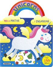 Portada de Unicorns per a pintar i enganxar 2
