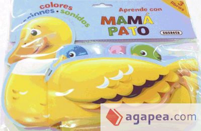 Vamos al agua. Aprende con mamá pato. Colores, acciones y sonidos