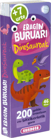 Portada de Dinosauroak + 7 urte
