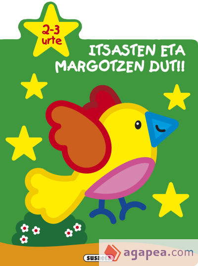 Itsasten eta margotzen dut!! 2-3 urte