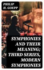 Portada de Symphonies and Their Meaning; Third Series, Modern Symphonies (Ebook)