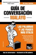 Portada de Guía de conversación - Malayo - las palabras y las frases más útiles: Guía de conversación y diccionario de 250 palabras