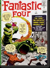 Portada de FANTASTIC FOUR. VOL. 1. 1961?1963. FAMOUS FIRST EDITION