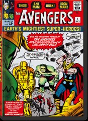 Portada de Marvel Comics Library. Avengers. Vol. 1. 1963?1965