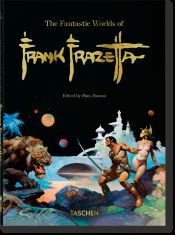 Portada de The Fantastic Worlds of Frank Frazetta. 40th Ed