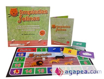 Olimpiadas felinas. Juego para el entrenamiento y generalización de habilidades de afrontamiento