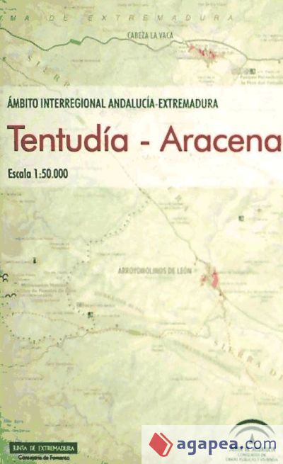 TENTUDIA ARACENA AMBITO INTERREGIONAL 1:50.000