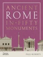Portada de Ancient Rome in Fifty Monuments