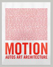 Portada de Motion. Autos, Art, Architecture