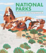 Portada de National Parks Color-By-Number