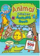 Portada de The Wonderful World of Simon Abbott: Animals Sticker Activity Book