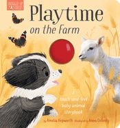 Portada de Playtime on the Farm: A Touch-And-Feel Baby Animal Storybook