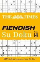 Portada de The Times Fiendish Su Doku: Book 14: 200 Challenging Puzzles from the Times