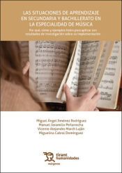 Portada de SITUACIONES DE APRENDIZAJE EN FORMACION PROFESIONAL EN LA ES