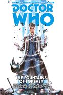 Portada de Doctor Who: The Tenth Doctor Volume 3 - The Fountains of Forever