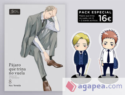 PÁJARO QUE TRINA NO VUELA VOL 8. EDICIÓN ESPECIAL PACK LIBRO + 2 STANDS EXCLUSIVOS