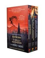 Portada de Mistborn Trilogy Tpb Boxed Set: Mistborn, the Well of Ascension, the Hero of Ages