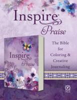 Portada de Inspire Praise Bible NLT (Softcover): The Bible for Coloring & Creative Journaling