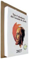 Taco Calendario del Coraz&oacute;n de Jes&uacute;s - Gigante - 2027