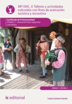 Portada de Talleres y actividades culturales con fines de animación turística y recreativa. AFDA0211 (Ebook)