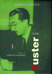 Portada de Joan Fuster. Converses inacabades