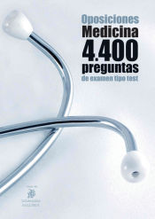 Portada de Oposiciones Medicina. 4400 preguntas de examen tipo test