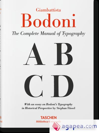 Bodoni. Manual Of Typography