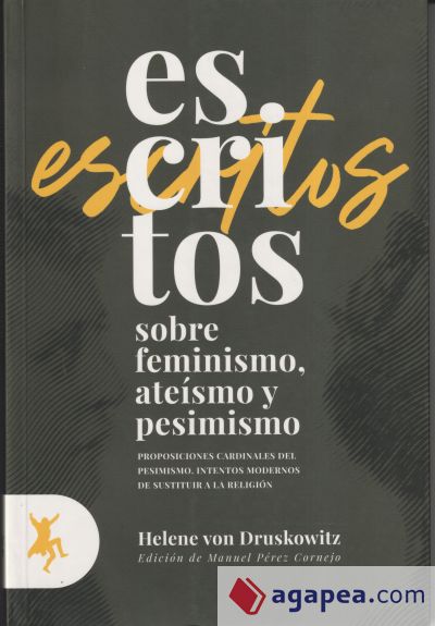 Escritos sobre feminismo, ateísmo y pesimismo