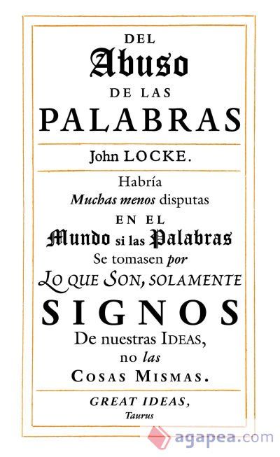 Sobre el abuso de las palabras Sobre el abuso de las palabras