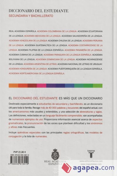 Diccionario Práctico Del Estudiante -- Real Academia Española; Asociación  de Academias de La Lengua -- 2012 -- Barcelona_ Taurus -- 9788430699537 --  2848ba475f01dd73d9d94846e40c8ffe -- Anna's Archive, PDF, Numero  Gramatical