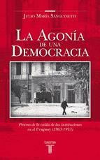 Portada de La agonía de una democracia (Ebook)