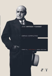 Portada de ORTEGA Y GASSET TOMO IX